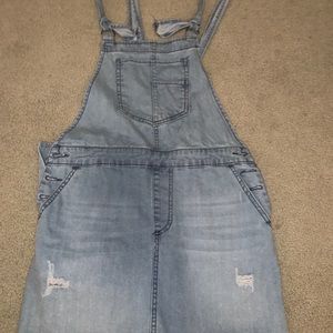 Denim Overall Dress